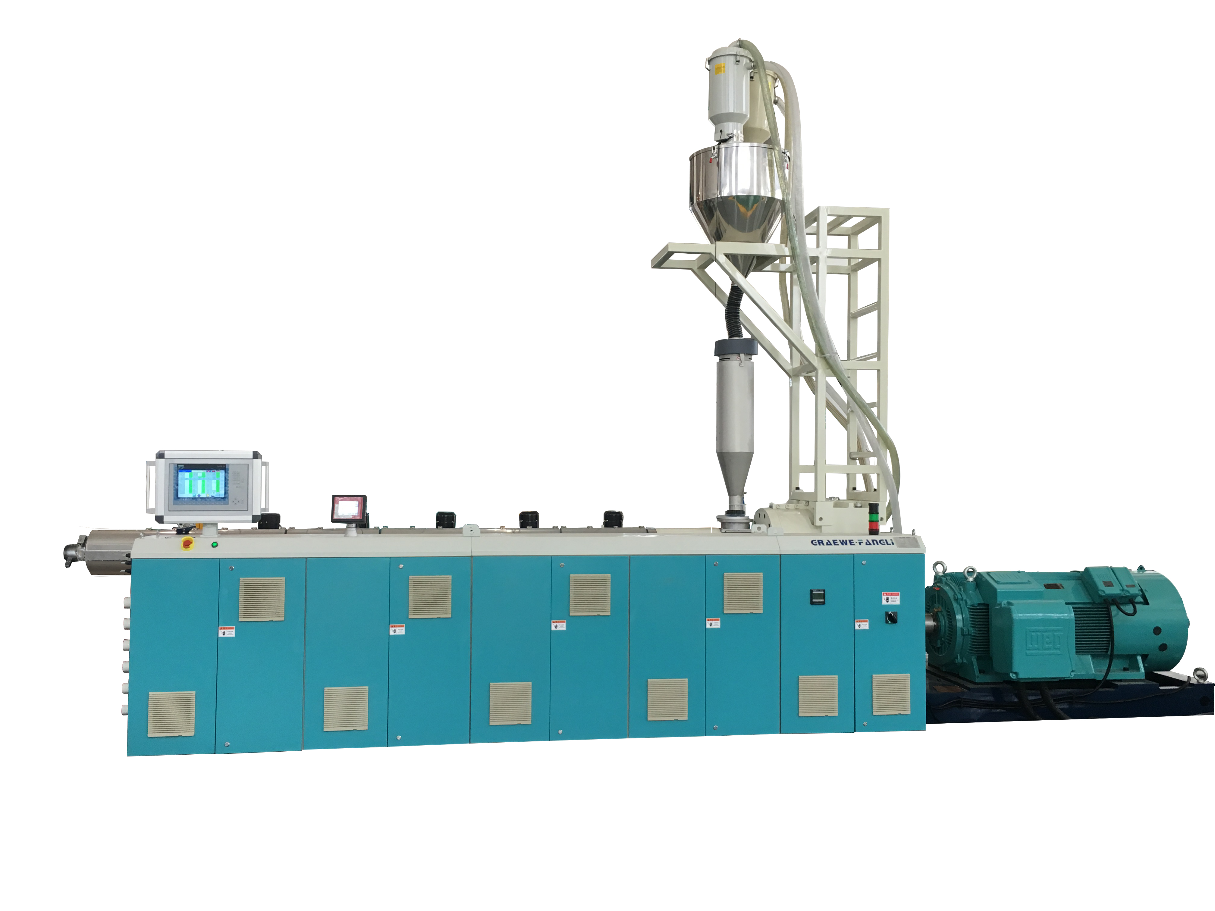 Produits clés de la ligne de production d'extrusion de tuyaux en plastique --- Ligne d'extrusion de tuyaux en PE