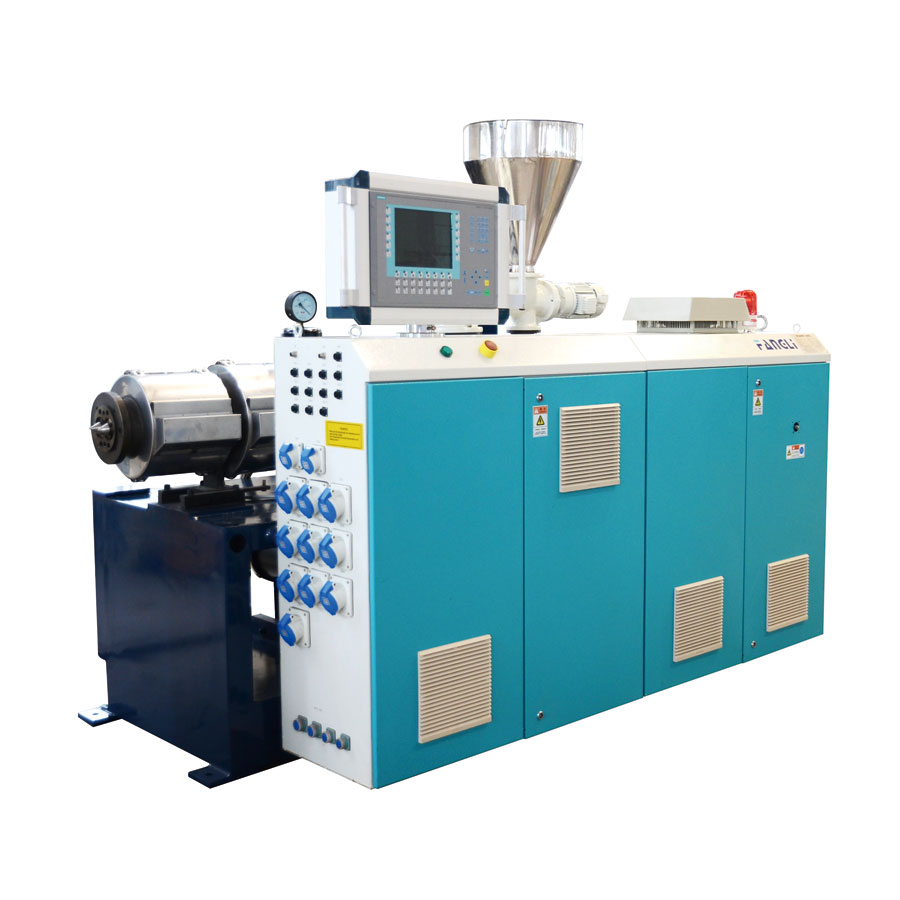 Extrudeuse plastique à double vis de type conique